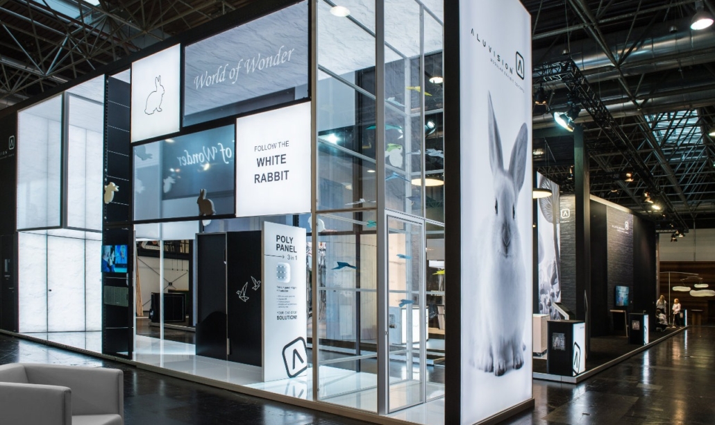 Aluvision Messestand