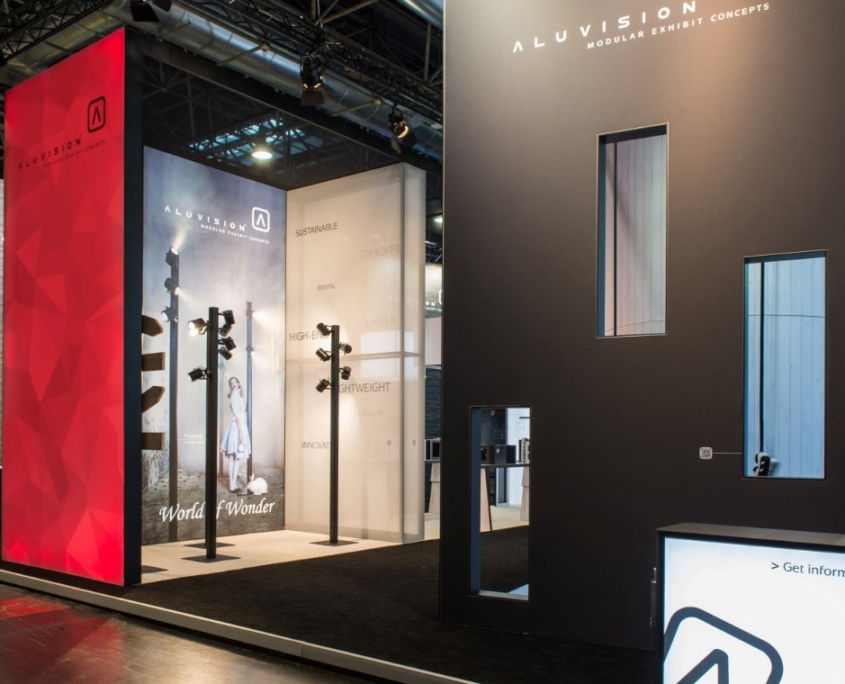 Aluvision Messestand