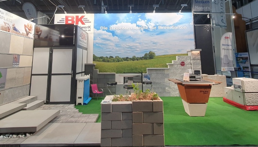 Messestand Betonsteinwerk Forchtenstein