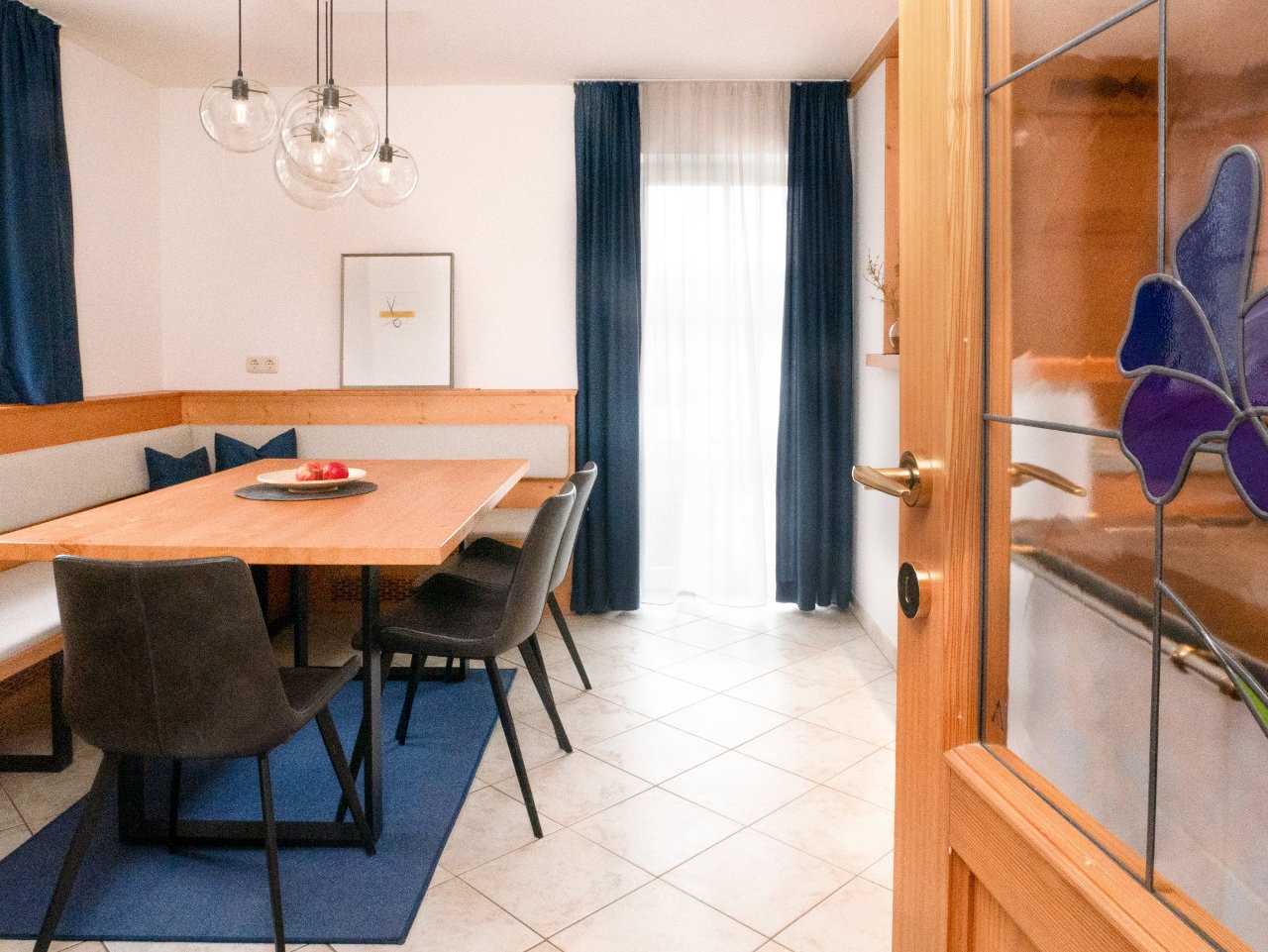 Esszimmer, Sitzbank, Tisch und Stühle, Fichte massiv, Fresh UP