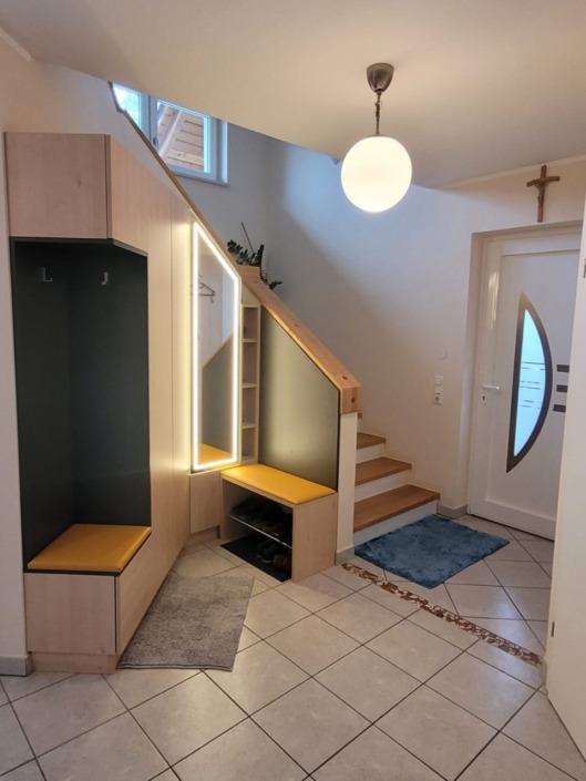 Garderobe nach dem Fresh Up